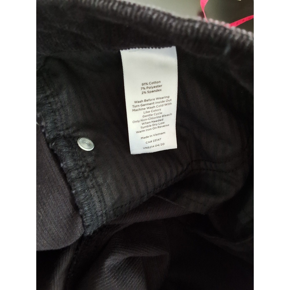 Talbots Women 12P High Waist Jegging Ankle Corduroy Slimming NWT Academia Mature - Picture 5 of 6